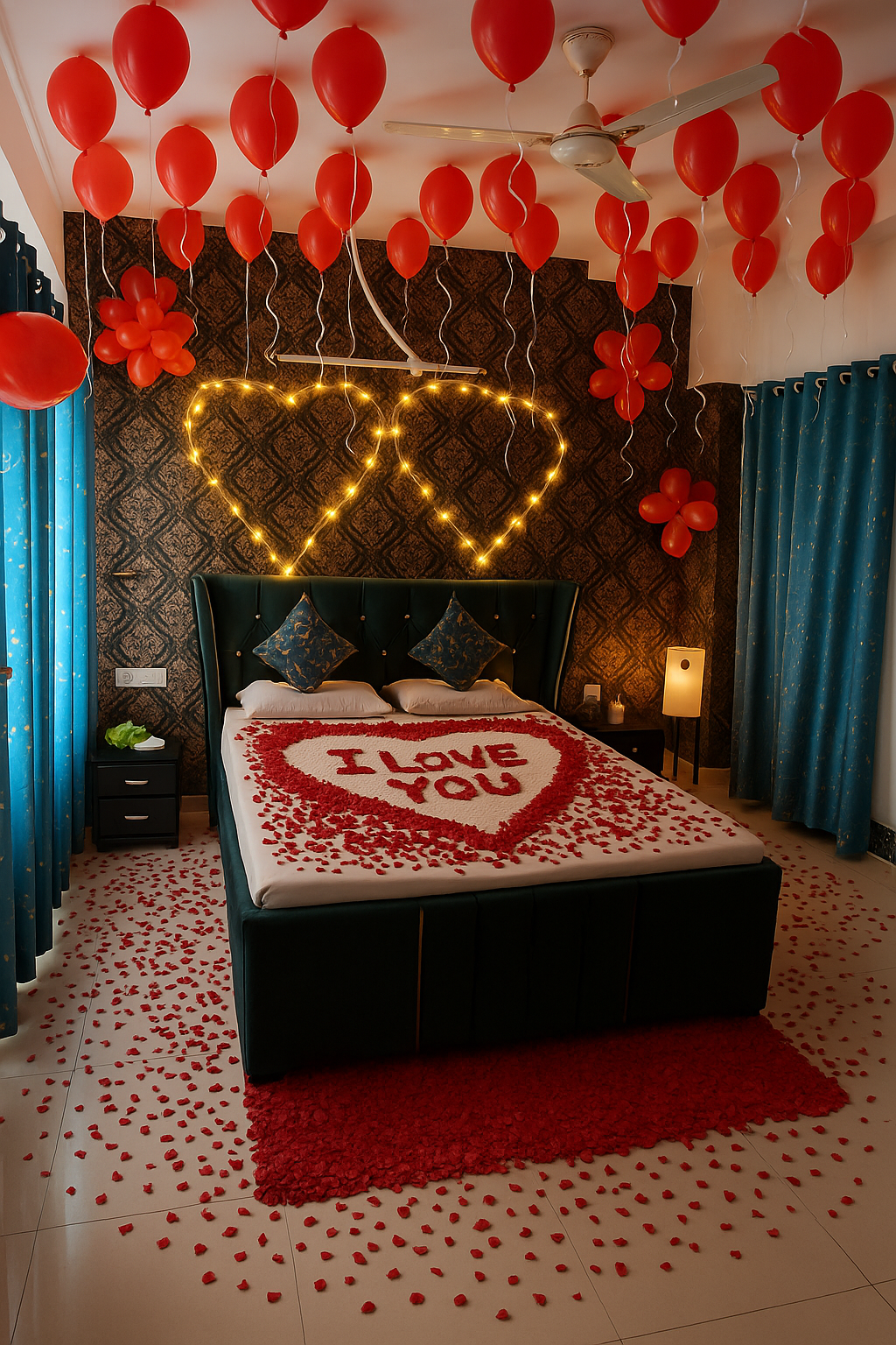 first night room decoration